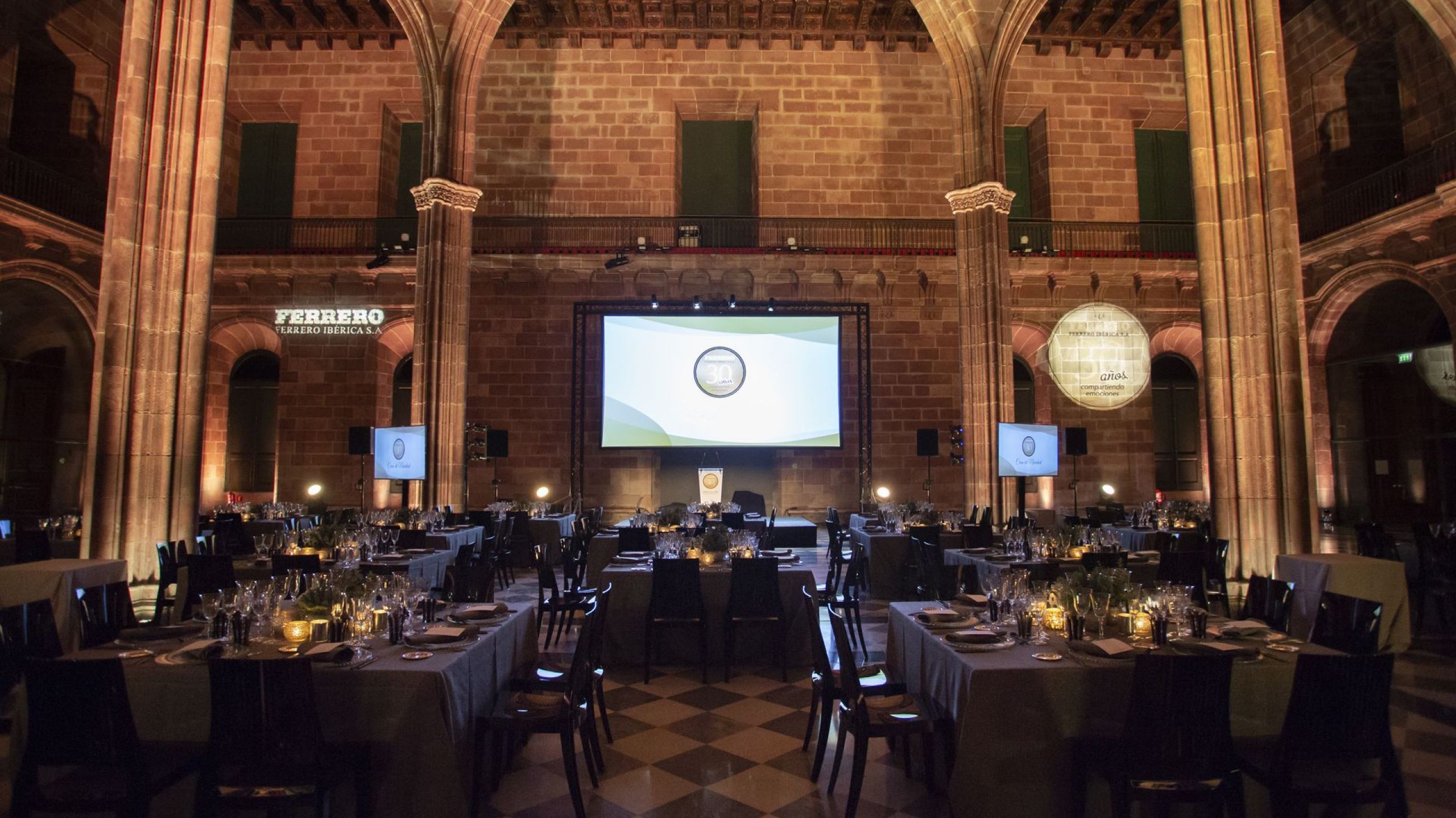 Soluciones audiovisuales celebraciones privadas